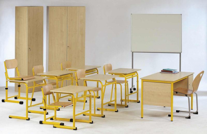 Table scolaire à hauteur réglable Ceram